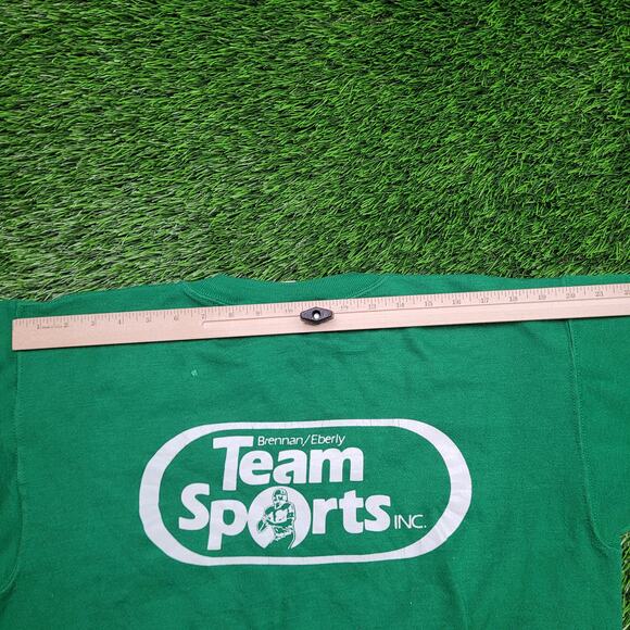 Vintage 80s Russell Athletic GESU Sweatshirt Mens Medium Womens Large - Picture 10 of 12